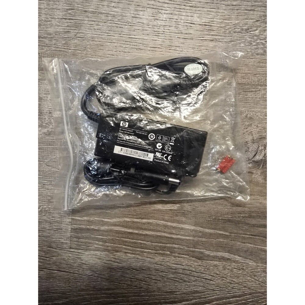 HP COMPAQ DC Vehicle Adapter 394159-001 HSTNN-A007 New